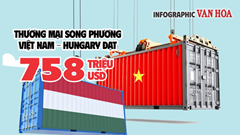 (Infographic) Quan hệ thương mại Việt Nam – Hungary tiếp tục phát triển tích cực