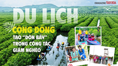 (Emagazine) Du lịch cộng đồng tạo “đòn bẩy” trong công tác giảm nghèo