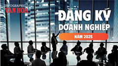 (Infographic) Năm 2025: Gần 300 nghìn doanh nghiệp thành lập mới và quay lại hoạt động