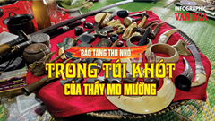 (Infographic) Túi Khót của thầy Mo Mường – “Bảo tàng tâm linh thu nhỏ” giữa đại ngàn
