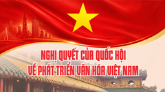 (Infographic) Nghị quyết của Quốc hội về phát triển văn hoá Việt Nam: Mở đường cho kỷ nguyên công nghiệp văn hóa số