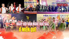 (Emagazine) Mậu Lâm rực sắc ngày hội văn nghệ, bừng sức sống miền quê xứ Thanh