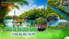 (Emagazine) Tiềm năng đầu tư du lịch xanh ở rừng dừa nước Tịnh Khê
