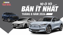 10 ô tô bán ế nhất tháng 8, có mẫu chỉ bán được 3 xe