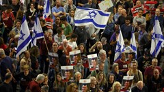 Hàng nghìn người Israel biểu tình yêu cầu Chính phủ đưa các con tin ở Gaza về nhà