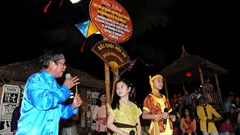 Địa phương đầu tiên triển khai kế hoạch hỗ trợ Bài chòi