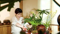 Nghệ nhân Nguyễn Thanh Hiền đoạt giải Đồng tại Liên hoan nghệ thuật cắm hoa quốc tế