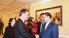 Bí thư Tỉnh ủy Lai Châu (Việt Nam) Hội kiến với Bí thư Tỉnh ủy Vân Nam (Trung Quốc)