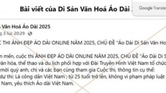 Trách nhiệm của Hiệp hội Văn hóa Áo dài Việt Nam