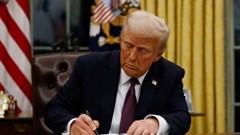 Tổng thống Donald Trump ký sắc lệnh rút Mỹ khỏi 66 tổ chức quốc tế