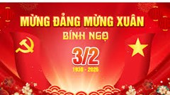 Mừng Đảng 96 mùa xuân