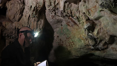 Xác định tác phẩm nghệ thuật trên đá cổ nhất thế giới trong hang động Indonesia