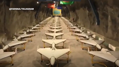 Iran công bố video phô diễn “đường hầm” máy bay không người lái