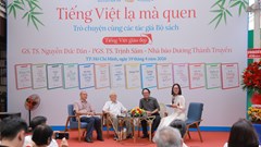 Khơi dòng chảy văn hóa qua từng con chữ