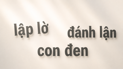 Lập lờ đánh lận con đen