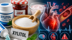 Chất tạo ngọt trong kẹo cao su liên quan đến nguy cơ đột quỵ và nhồi máu cơ tim