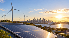 Australia lập kỷ lục mới về điện mặt trời và điện gió