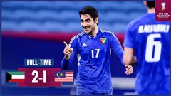Clip Highlight U23 Kuwait vs U23 Malaysia: Trắng tay ra về