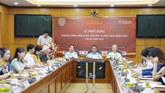 Phát động Chương trình bình chọn, tôn vinh 'Gương sáng pháp luật' lần III