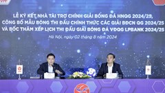 Công bố mẫu bóng thi đấu và Bốc thăm, xếp lịch thi đấu V.League 1-2024/25
