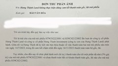 Trái chủ bức xúc về cách ứng xử của Tập đoàn Hưng Thịnh