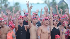 Ánh Viên cùng 2.000 VĐV chinh phục giải hai môn phối hợp DNSE Aquaman Vietnam 2024 