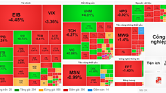 Chứng khoán phiên 14.10: VN-Index quay đầu giảm điểm trong phiên giao dịch đầu tuần