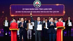 Lạng Sơn được vinh danh 2 mô hình chuyên đổi số xuất sắc năm 2024