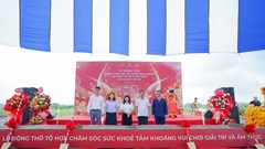 Khu đô thị Vinhomes Golden Avenue động thổ tổ hợp chăm sóc sức khỏe tắm khoáng