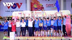 Bế mạc giải Futsal HDBank sinh viên khu vực Hà Nội 2024
