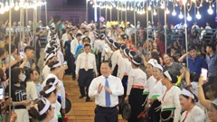 400 nghệ nhân hòa tấu chiêng mở đầu “Tuần Văn hóa - Du lịch tỉnh Hòa Bình năm 2024“