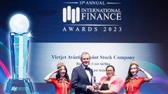 Tạp chí hàng đầu International Finance vinh danh Vietjet Air với loạt giải thưởng dẫn đầu về quản trị tài chính và hàng không