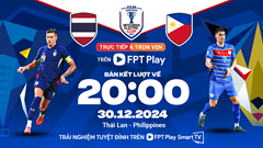 Link xem trực tiếp trận đấu bóng đá Thái Lan vs Philippines, bán kết lượt về ASEAN Cup 2024