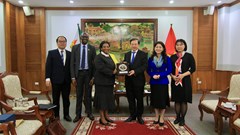 Thúc đẩy hợp tác về văn hóa, thể thao và du lịch Việt Nam - Zimbabwe