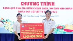 Tổng công ty Tân cảng Sài Gòn chăm lo Tết cho người nghèo TP. Thủ Đức