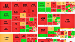 Chứng khoán phiên 14.1: VN-Index thủng mốc 1.230 điểm