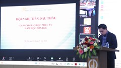 Hội nghị Tiền đấu thầu In sách giáo dục phục vụ năm học 2025–2026