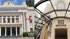 Công ty mẹ của HoSE và HNX lãi lớn