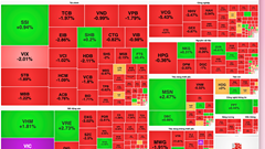 Chứng khoán phiên 13.3: VN-Index giảm mạnh 8 điểm