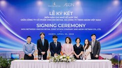 Vincom Mega Mall Ocean City gây bất ngờ với sự hiện diện của Trung tâm Bách hóa tổng hợp & Siêu thị AEON