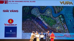 Vinhomes Royal Island đoạt giải Vàng về quy hoạch: Điểm đến mới của giới chuyên gia và nhà đầu tư quốc tế