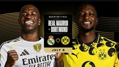 Nhận định trận đấu Real Madrid vs Dortmund, 3h00 ngày 6.7: Đối đầu cũ, kết cục quen?