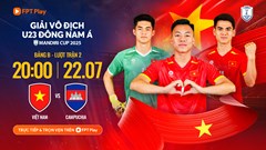 Link xem trực tiếp U23 Việt Nam vs U23 Campuchia: Bản lĩnh Chiến binh sao vàng