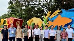 Bộ trưởng Nguyễn Văn Hùng kiểm tra công tác chuẩn bị xe mô hình phục vụ Lễ diễu binh, diễu hành kỷ niệm 80 năm Quốc khánh