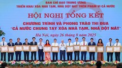 SHB vinh dự nhận Bằng khen của Thủ tướng vì những đóng góp tích cực trong chương trình xóa nhà tạm, dột nát