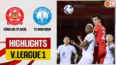 Highlight CA TP.HCM vs Nam Định: Bỏ lỡ ngôi đầu bảng