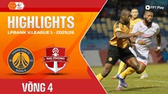 Highlight Thanh Hoá vs Hải Phòng: Trận cầu nghẹt thở