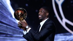 Dembele vượt qua Lamine Yamal, giành Quả bóng Vàng 2025