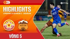Highlight PVF CAND vs HAGL: Cơn mưa cơ hội