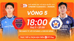 Nhận định trận đấu Becamex TP.HCM vs Đà Nẵng, 18h00 ngày 27.9: Dấu ấn ngoại binh